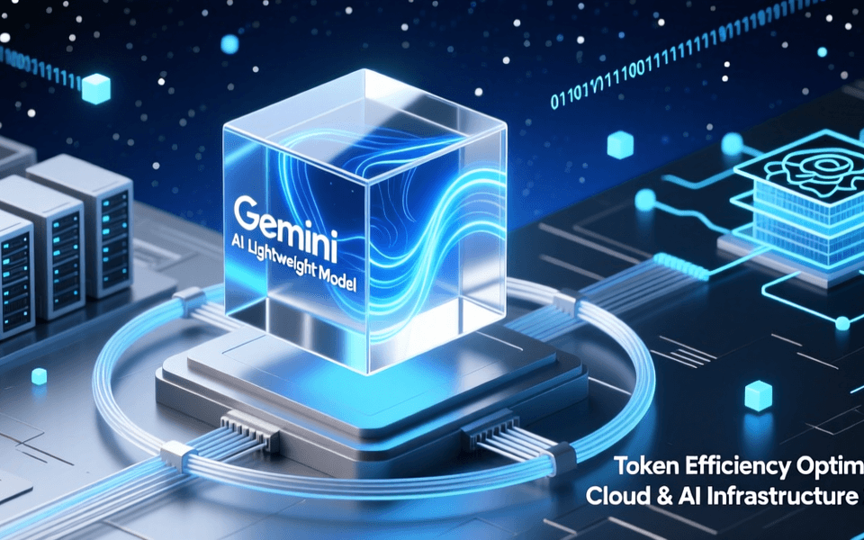Google Gemini Flash系列新模型发布概念图：轻量高效AI模型的迭代升级