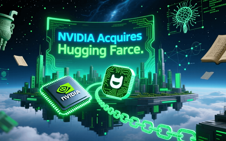 英伟达收购Hugging Face,绿色代码流与芯片融合