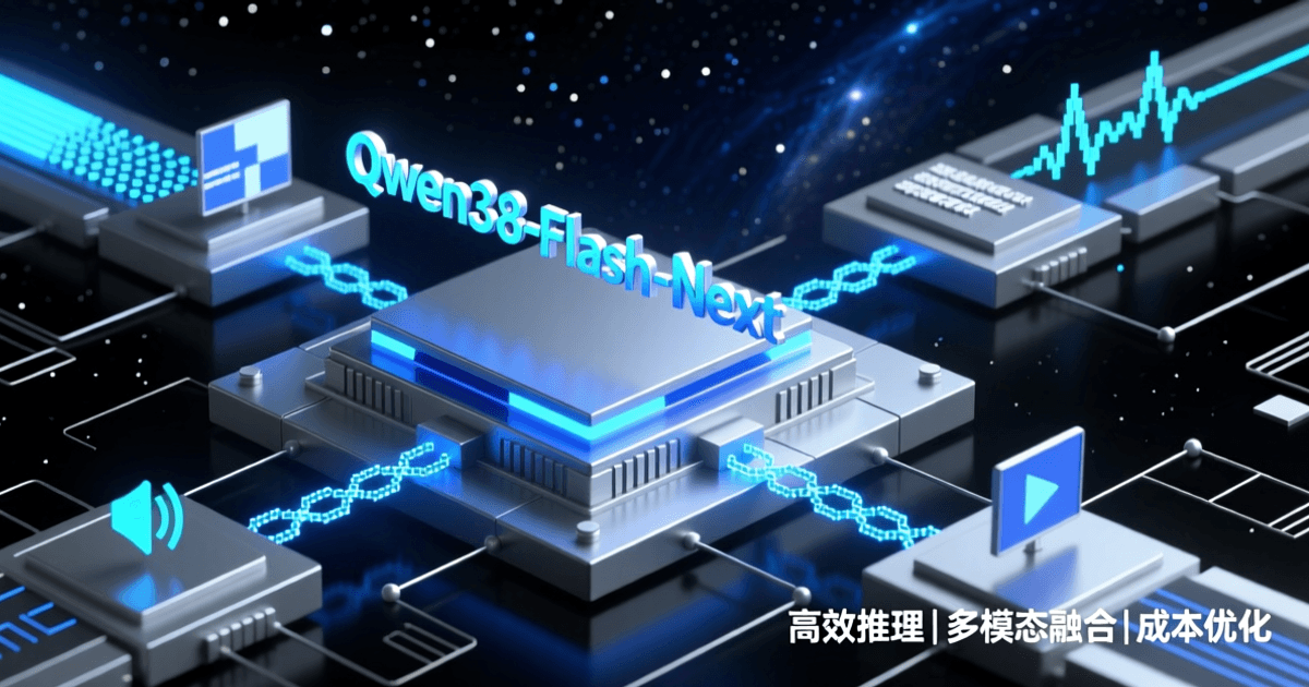 阿里Qwen3.8-Flash-Next模型架构,高效推理与多模态