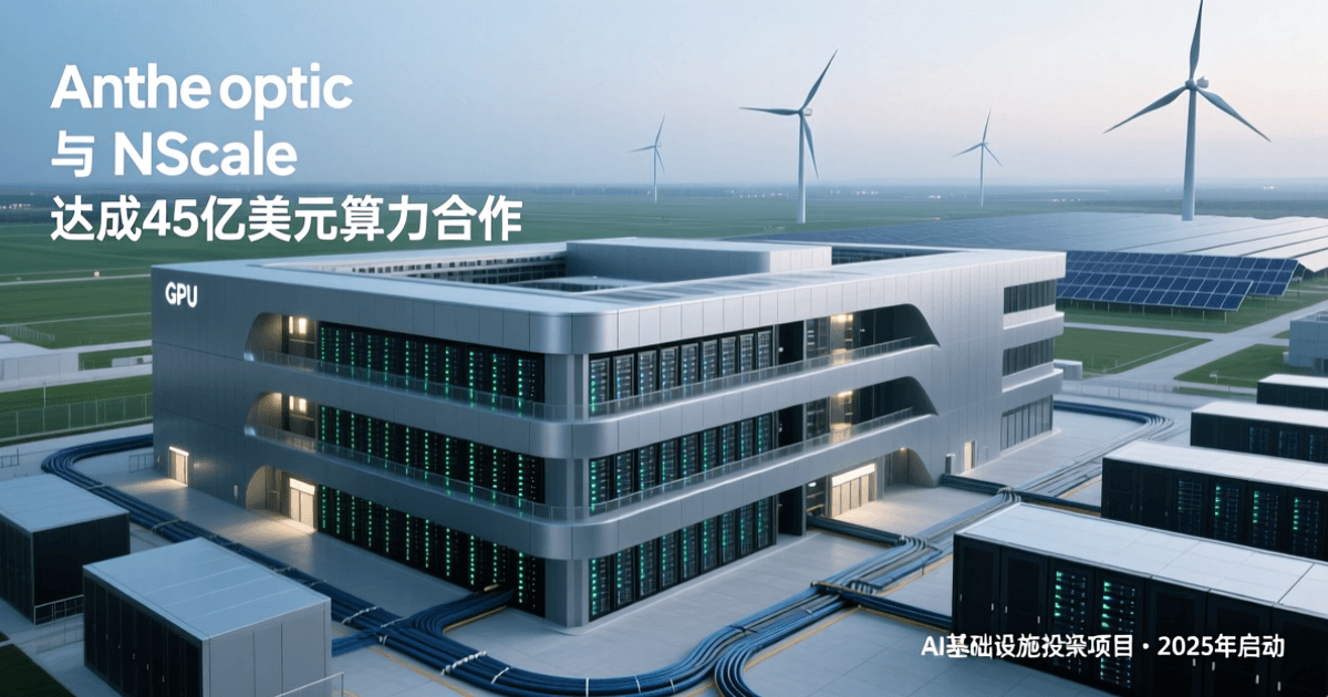 Anthropic与Nscale算力合作,GPU集群与AI基础设施
