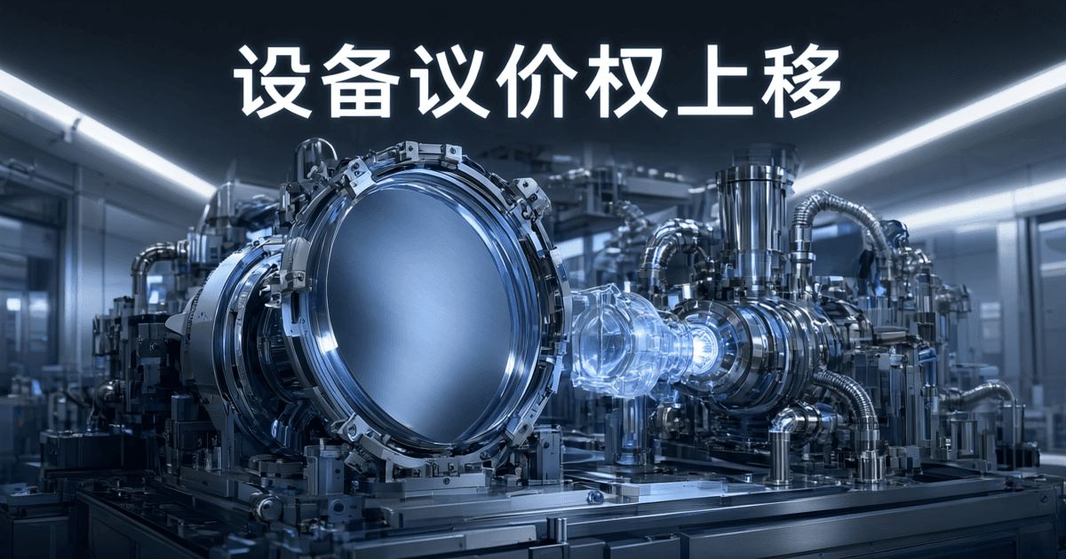 半导体洁净室中光刻机精密光学镜组与光源部件特写