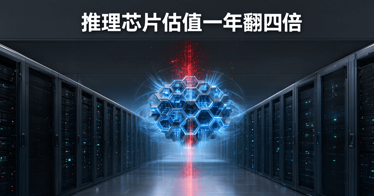 数据中心冷通道中悬浮着由六边形蜂窝金属结构层层堆叠的发光模块,气流光线穿过结构向外扩散